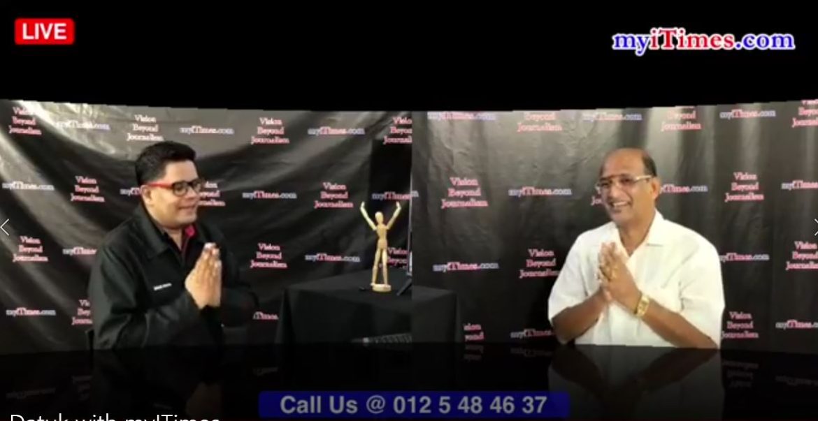 Malaysia Hindu Sangam President Datuk RS Mohan Shan’s exclusive interview in myiTimes!