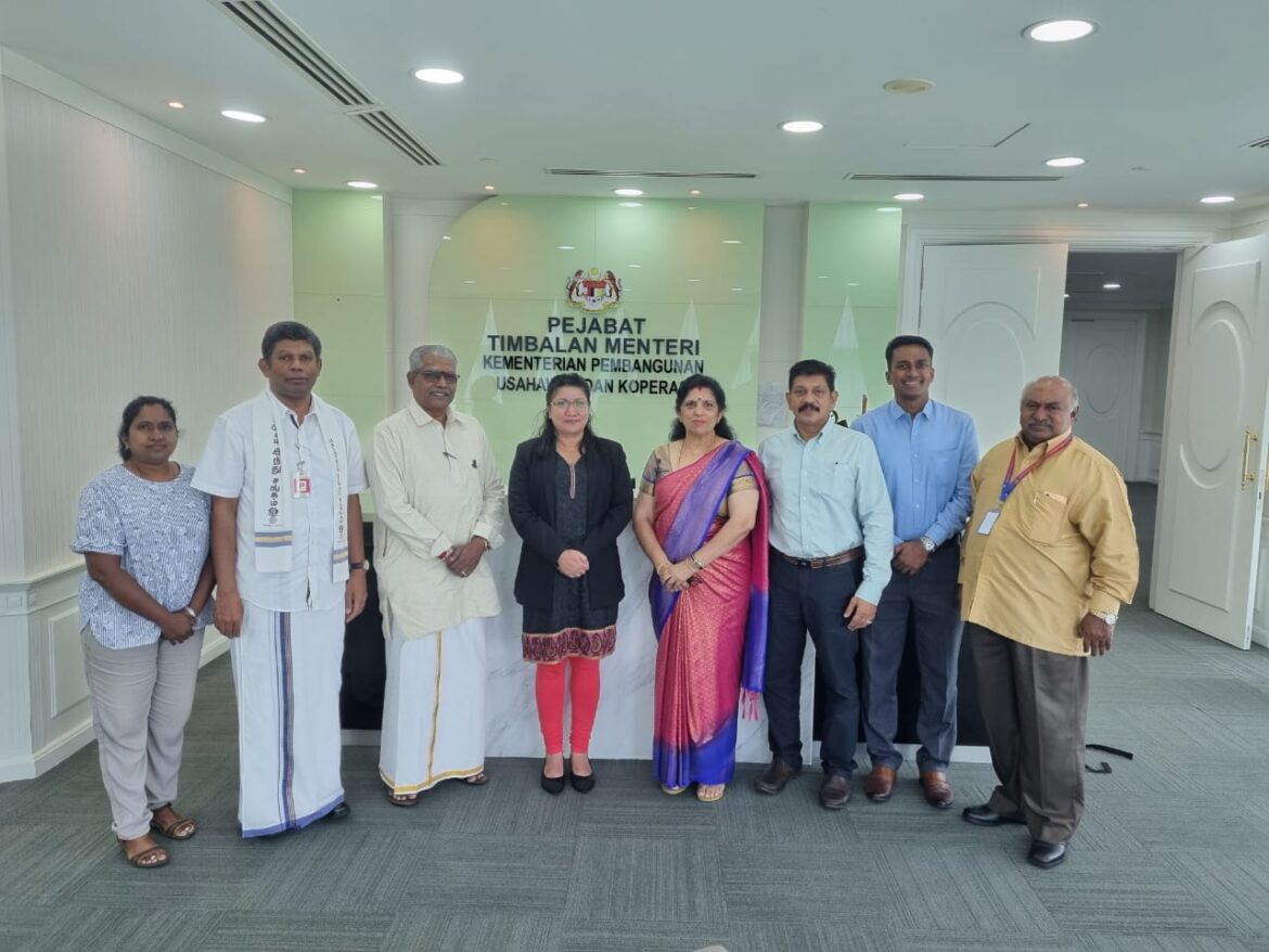 தொழில்முனைவோர் துணை அமைச்சருடன் சந்திப்பு; இந்து சங்கத்திற்கு புது நம்பிக்கை அளிக்கிறது